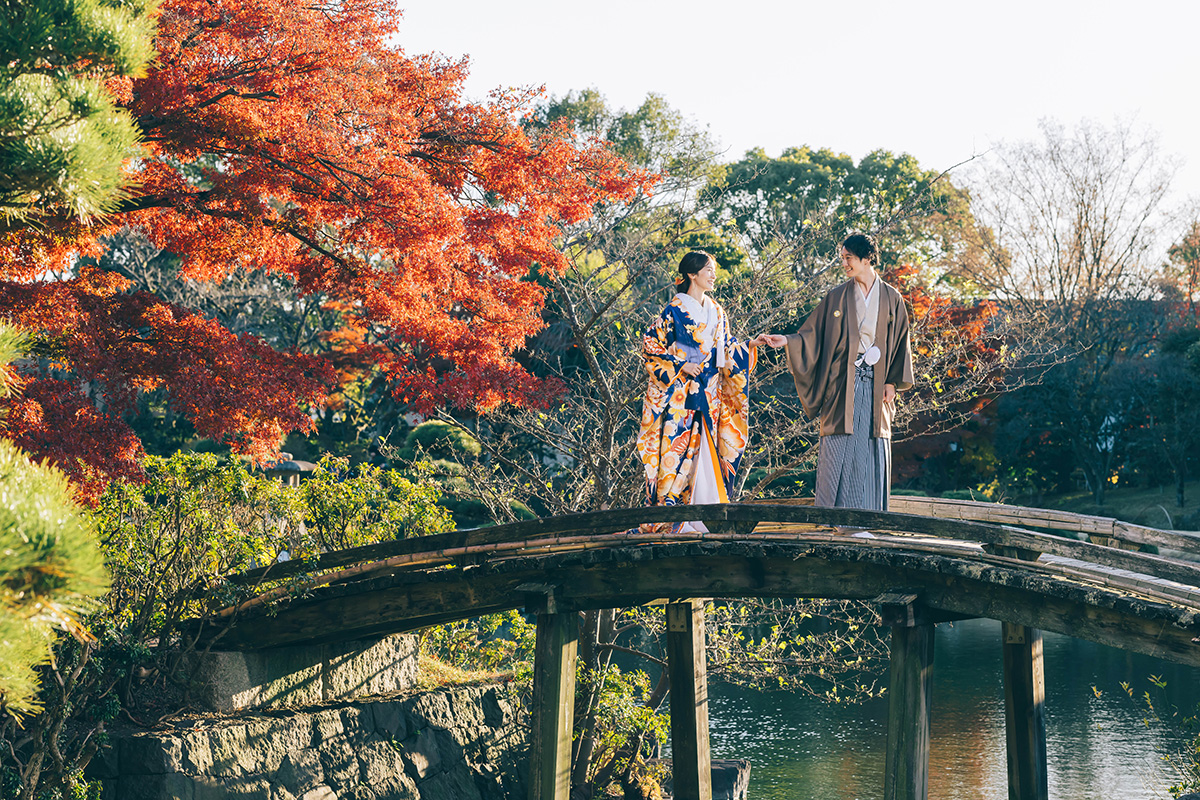  花田苑（埼玉県越谷市）でのロケーション撮影