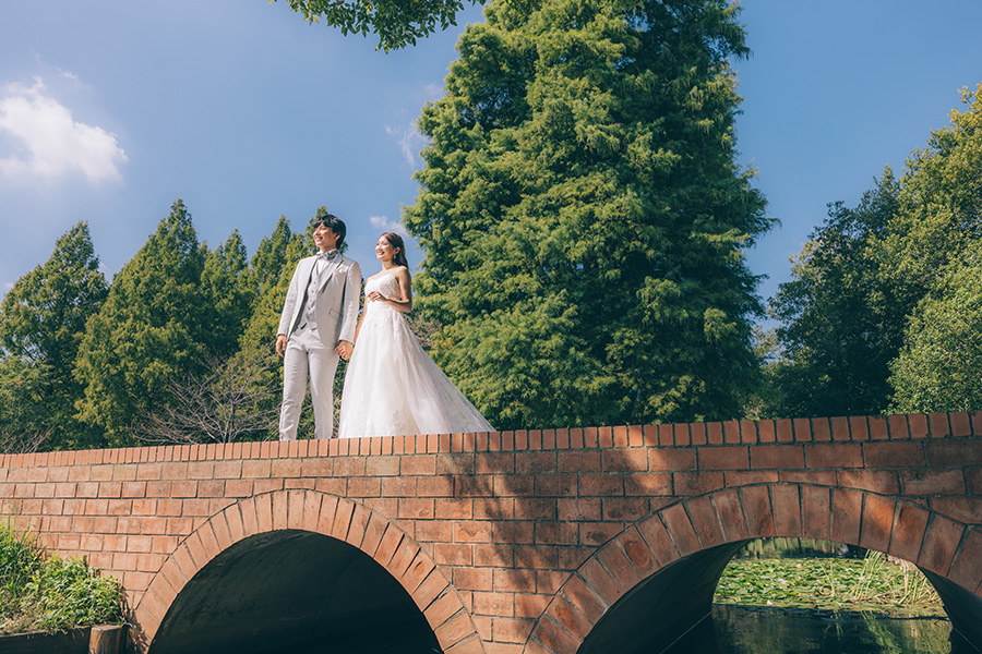 葛飾区水元公園で写真だけの結婚式